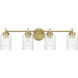 Claire 4 Light 29.63 inch Bathroom Vanity Light