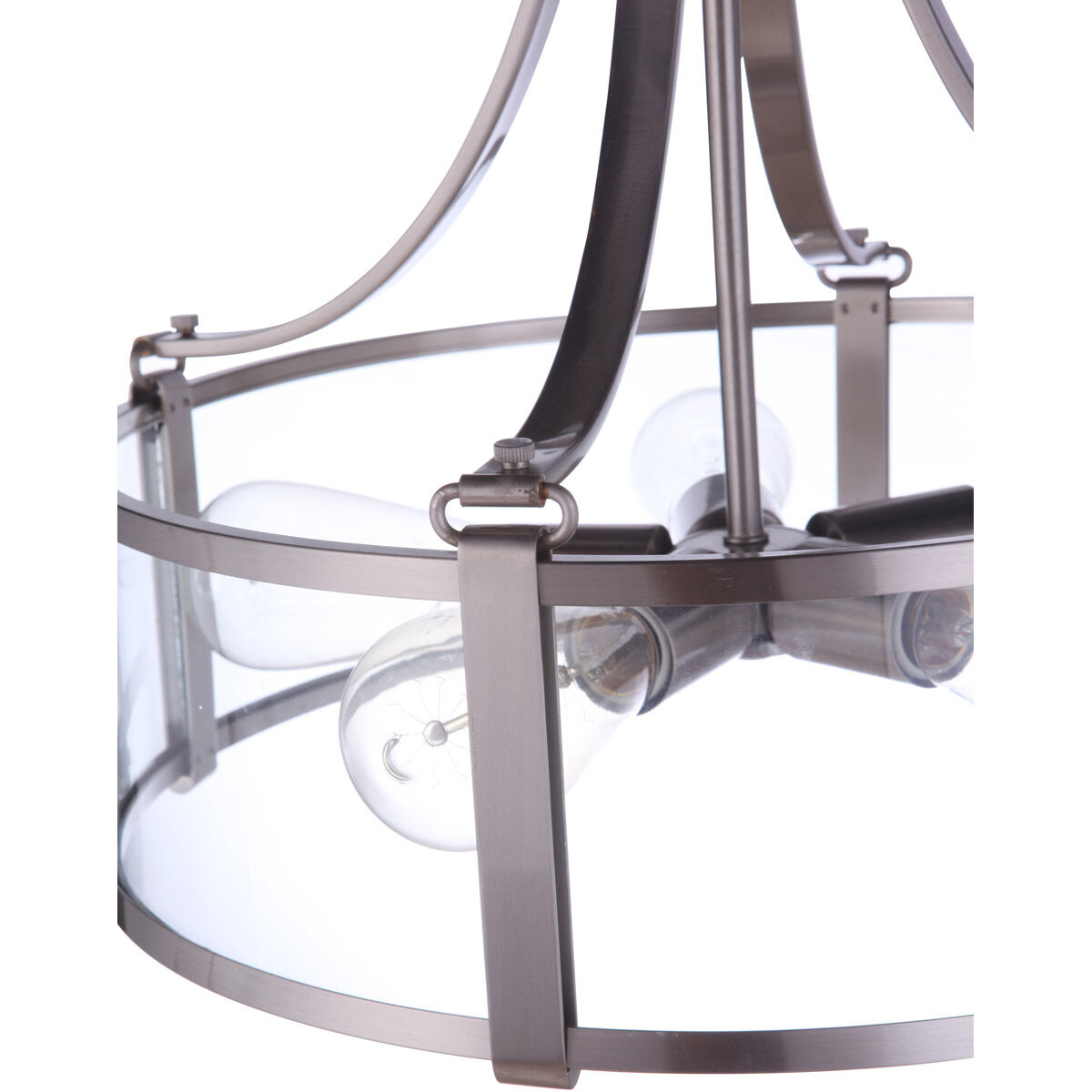 Elliot 5 Light 16 inch Brushed Polished Nickel Pendant Ceiling Light