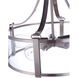 Elliot 5 Light 16 inch Brushed Polished Nickel Pendant Ceiling Light