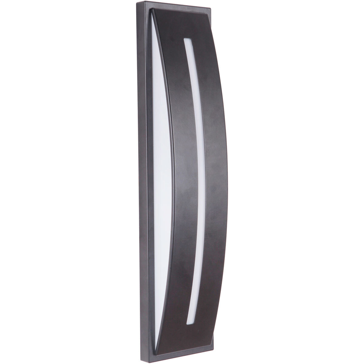 Luna LED 17 inch Midnight Outdoor Wall Mount, Small with Integrated LED