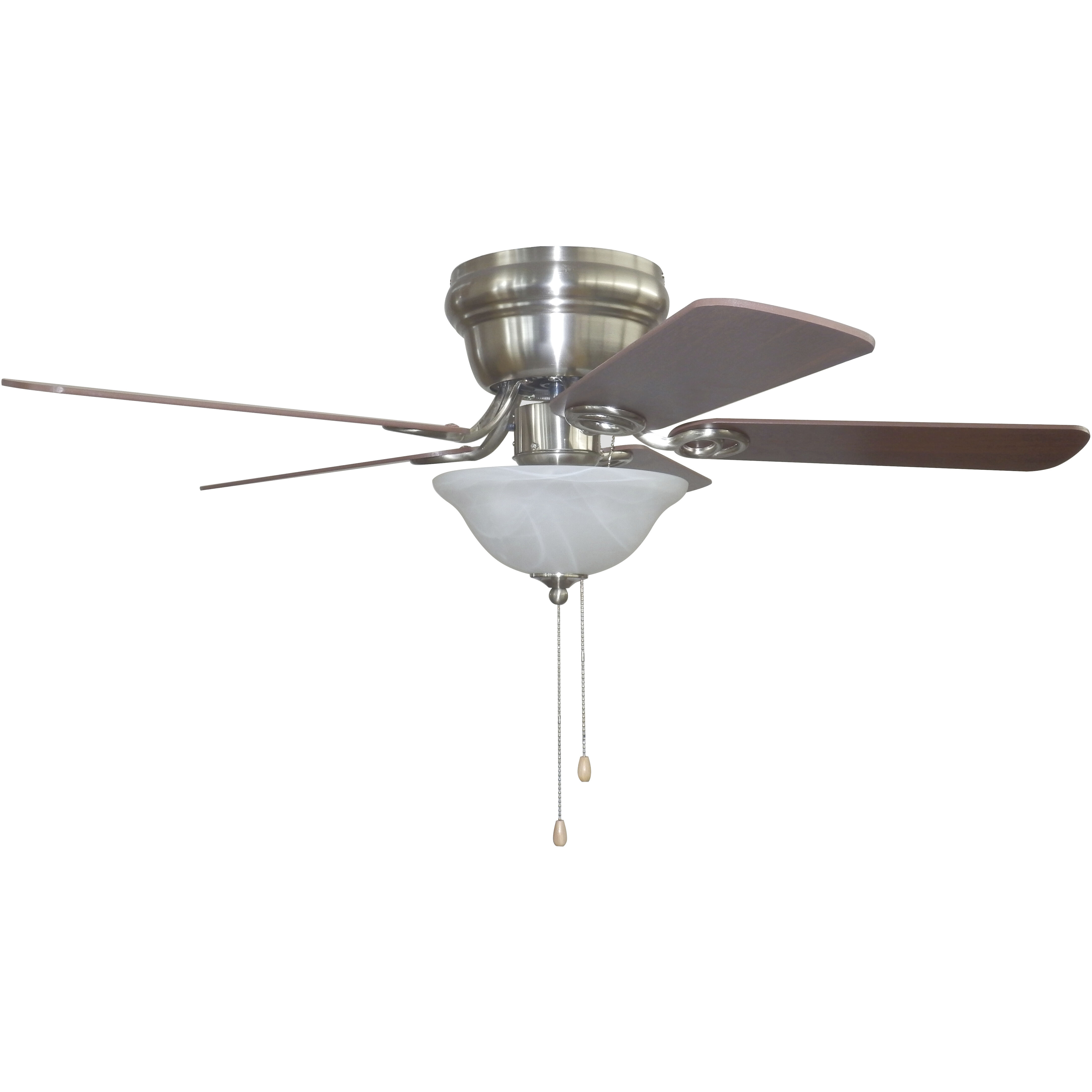 Craftmade WC42BNK5C1 Wyman 42 inch Brushed Polished Nickel
