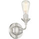 Neighborhood Bridgestone 1 Light 5 inch Brushed Polished Nickel Wall Sconce Wall Light