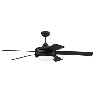 Cronus 52 inch Flat Black Ceiling Fan