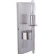 Larrson 1 Light 4.5 inch Brushed Polished Nickel ADA Wall Sconce Wall Light