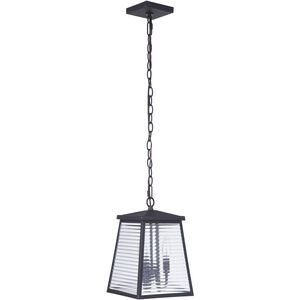 Armstrong 3 Light 8 inch Midnight Outdoor Pendant