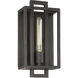 Cubic 1 Light 7 inch Aged Bronze Brushed Wall Sconce Wall Light