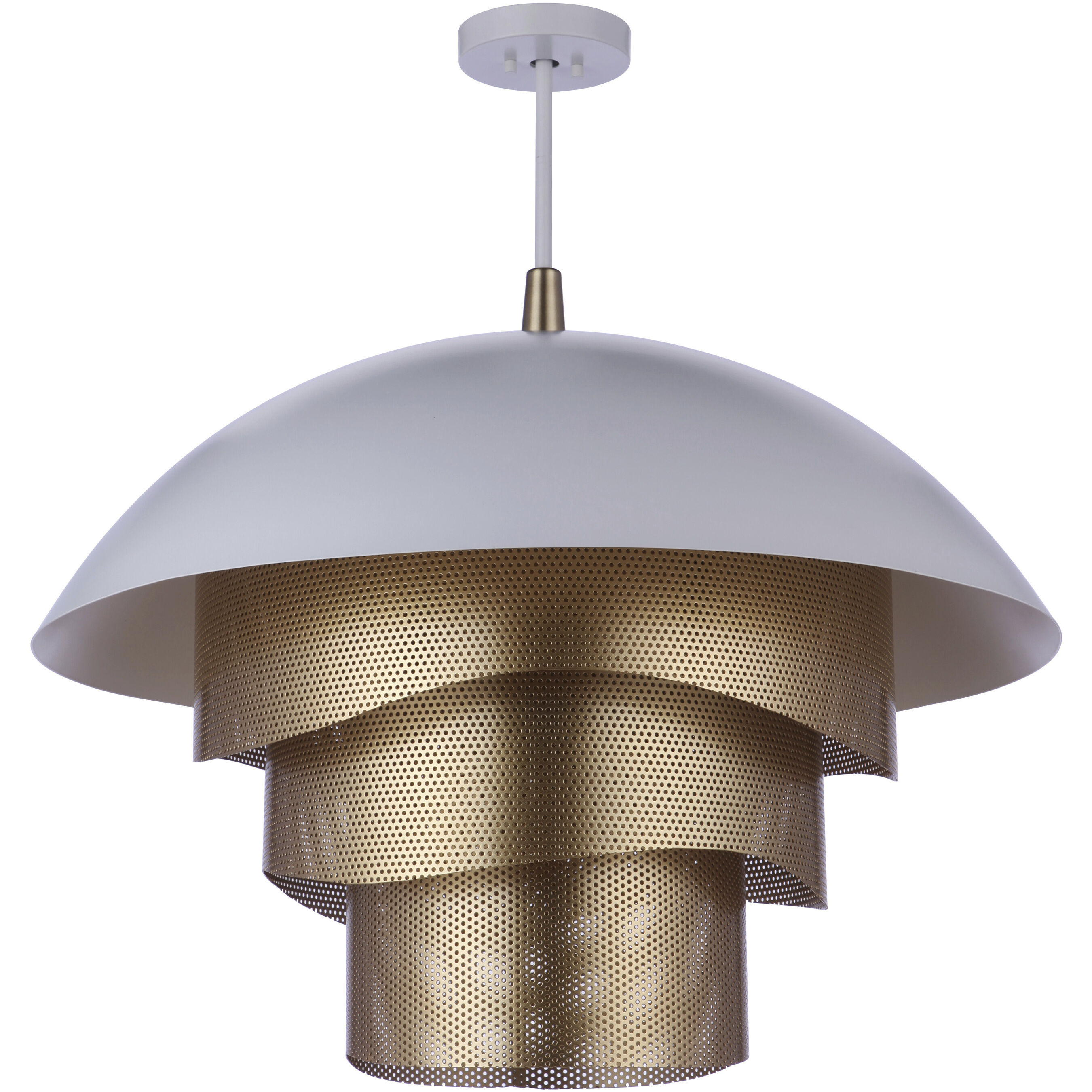 Sculptural Statement 1 Light 31.25 inch Pendant