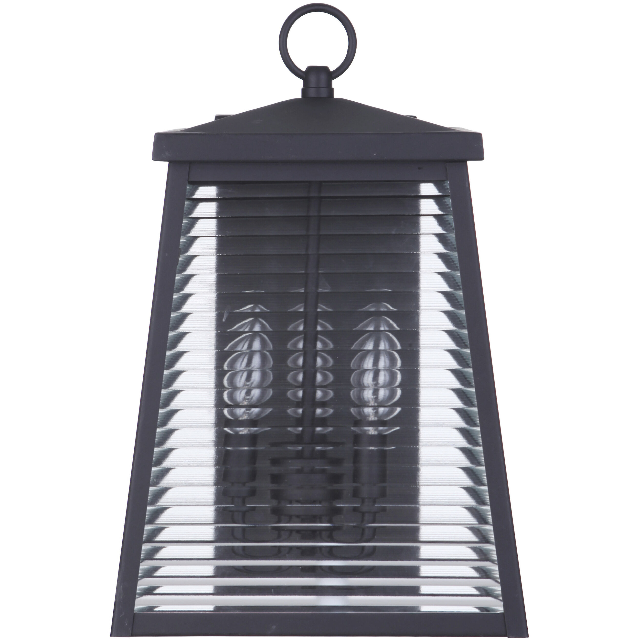 Armstrong 3 Light 13 inch Midnight Outdoor Wall Mount, Medium