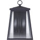 Armstrong 3 Light 13 inch Midnight Outdoor Wall Mount, Medium