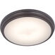Neighborhood X66 Series LED 11 inch Oiled Bronze Flushmount Ceiling Light
