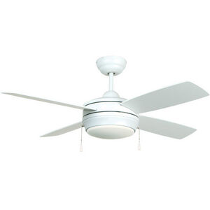 Laval 44 inch Matte White Ceiling Fan