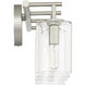 Hailie 4 Light 28 inch Satin Nickel Vanity Light Wall Light