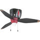 WarPlanes 48 inch WarPlanes Tiger Shark with Tiger Shark Blades Ceiling Fan