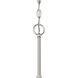 Glenda 3 Light 20 inch Brushed Polished Nickel Chandelier Ceiling Light