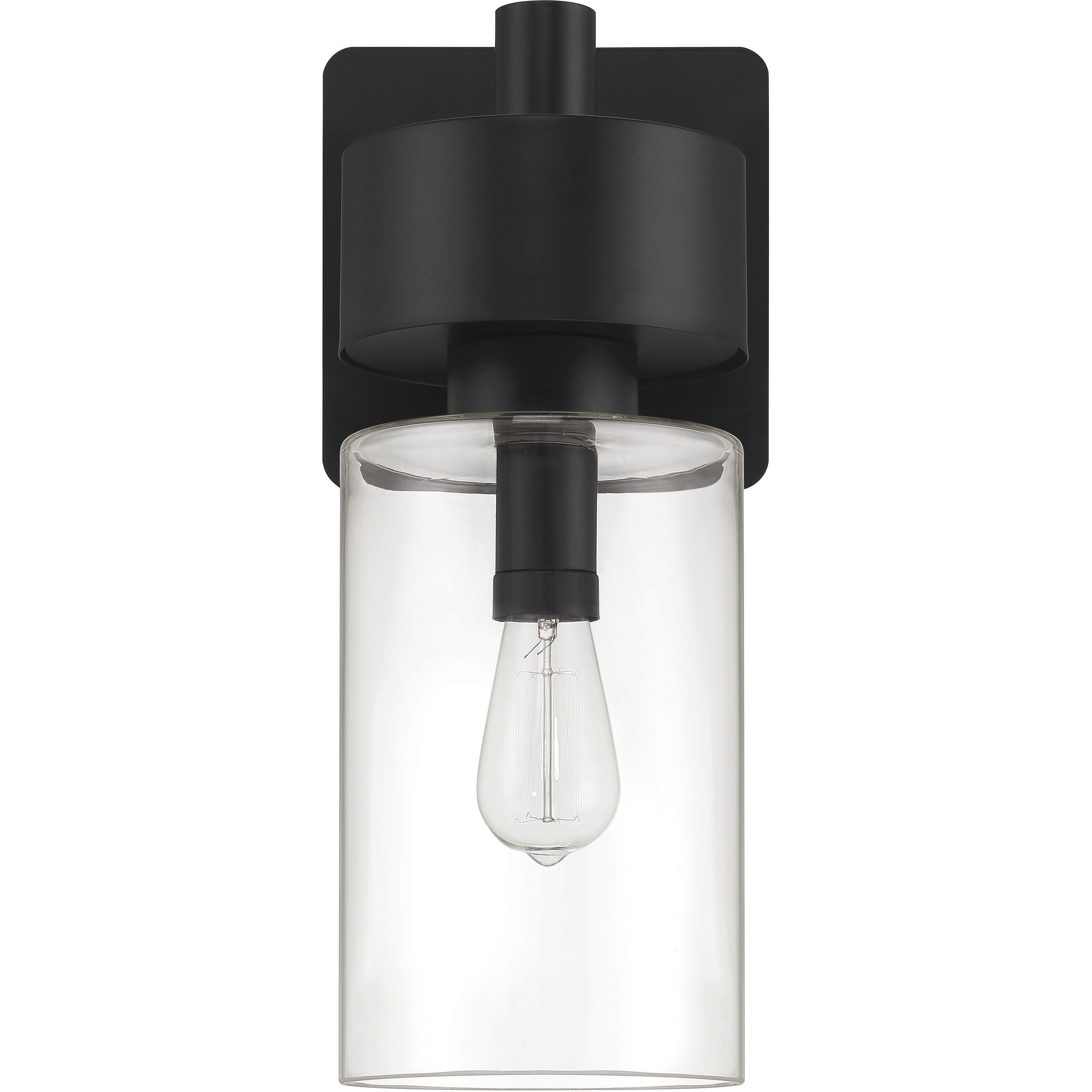 Bennet 1 Light 20 inch Midnight Outdoor Wall Lantern