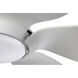 Zoom 66 inch Titanium with Titanium/Titanium Blades Ceiling Fan