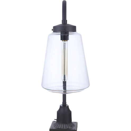 Laclede 1 Light 25 inch Midnight Outdoor Post Mount