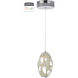 Ovale LED 8 inch White Mini Pendant Ceiling Light in Hue