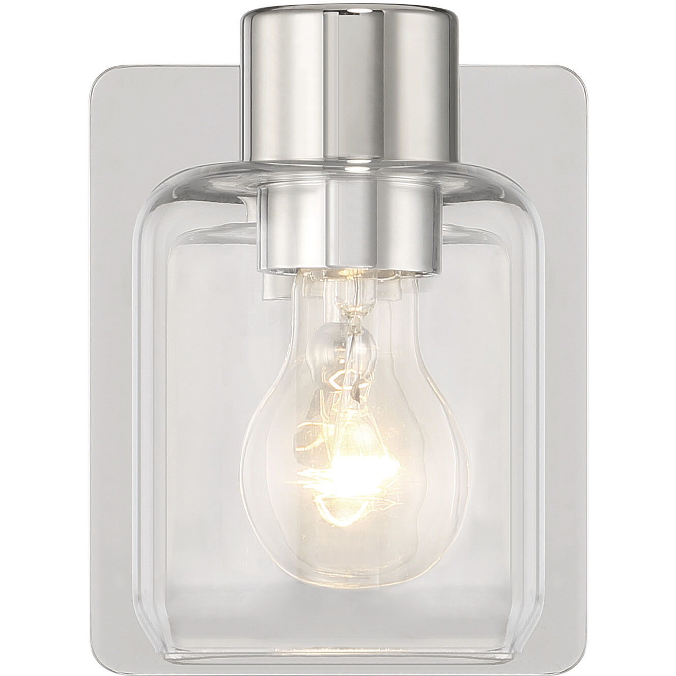 Rori 1 Light 5.25 inch Polished Nickel Wall Sconce Wall Light