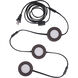 Low Profile 120 LED 2.75 inch Bronze Under Cabinet Light Puck