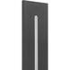 Profiled LED 30 inch Textured Black Outdoor Wall Lantern
