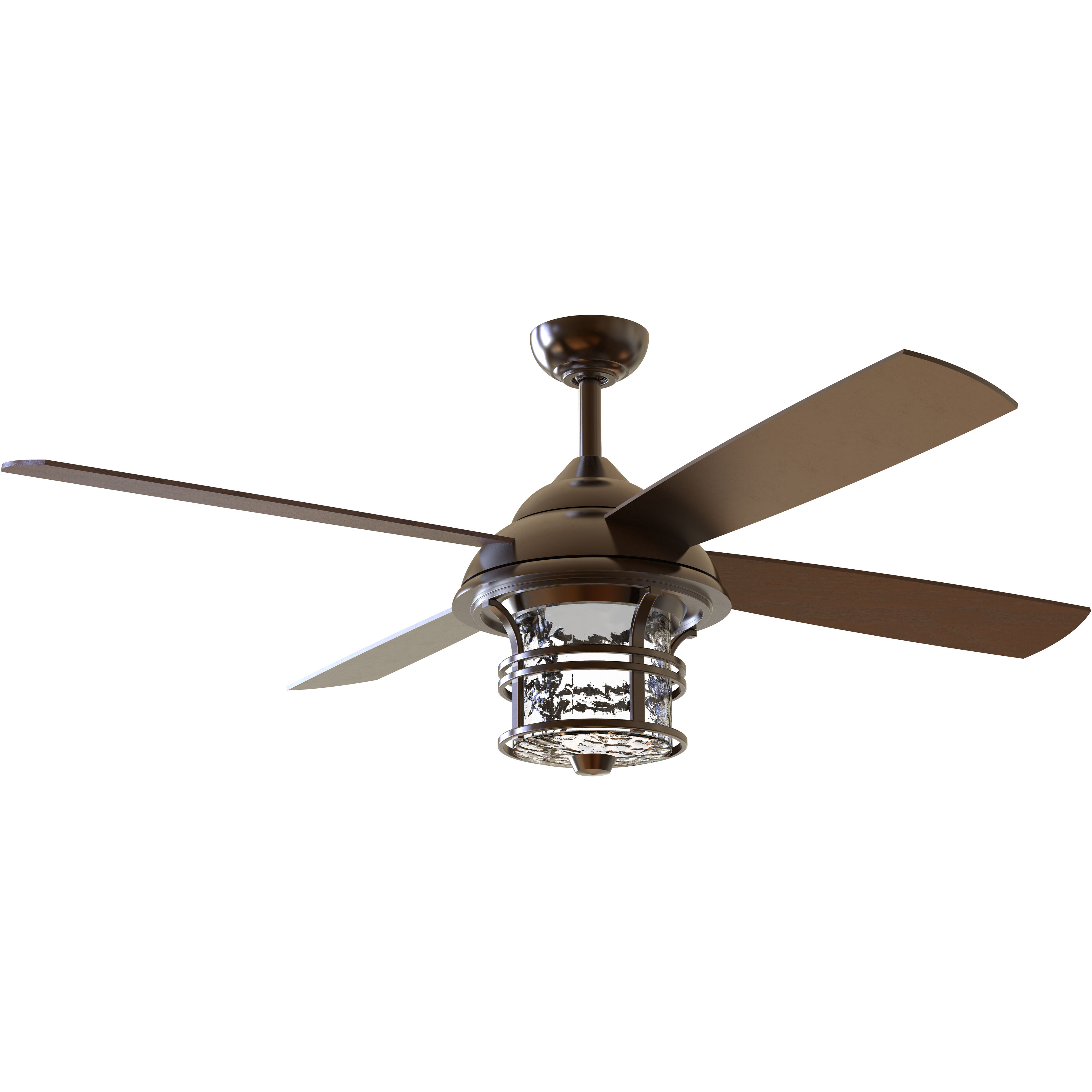 Craftmade CYD56OB4 Courtyard 56 inch Oiled Bronze Indoor