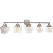 Neighborhood Essex 5 Light 48 inch Brushed Polished Nickel Vanity Light Wall Light, Neighborhood Collection