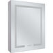 Bejamin 29.92 X 23.98 inch White Medicine Cabinet