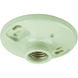 Jeremiah 1 Light 4 inch Porcelain Small Space Lighting Ceiling Light