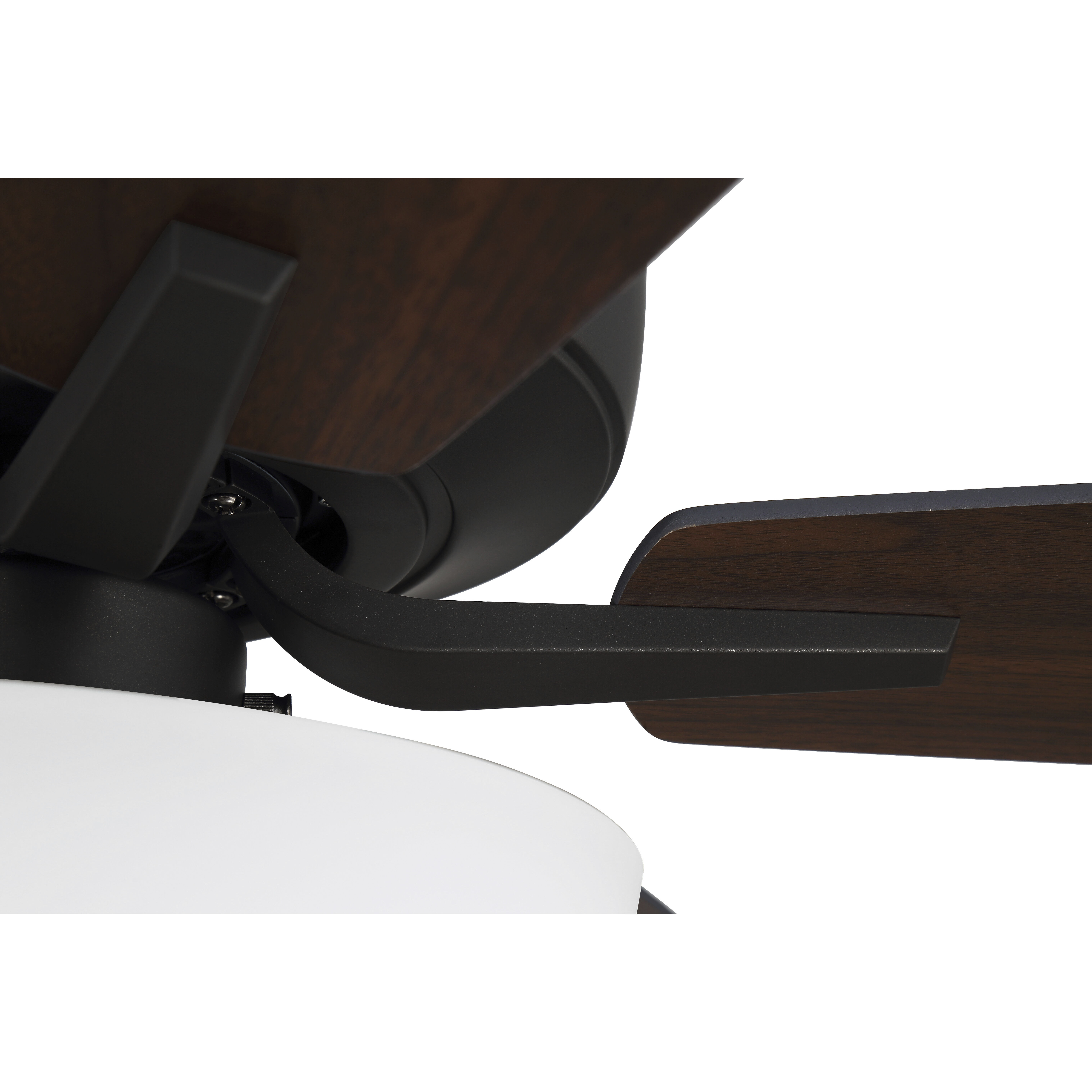 Pro Plus 211 52 inch Espresso with Espresso/Walnut Blades Contractor Ceiling Fan