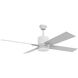 Teana 52 inch White Fan