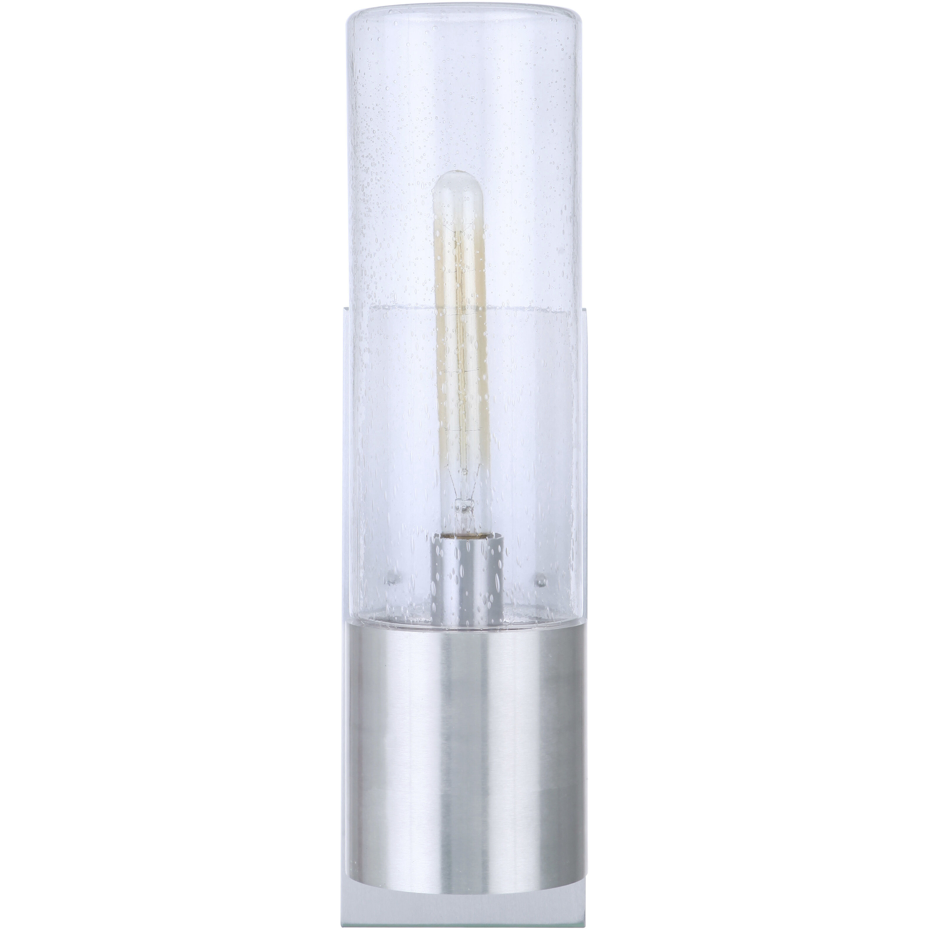 Sabre Outdoor Wall Mount in Satin Aluminum