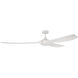 Envy 84 inch White Ceiling Fan
