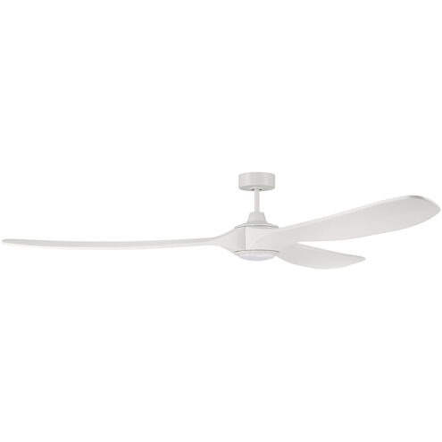 Envy 84 inch White Ceiling Fan
