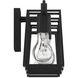 Dunn 4 Light 32 inch Flat Black Vanity Light Wall Light