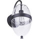 Sivo Outdoor Wall Mount in Midnight, Medium