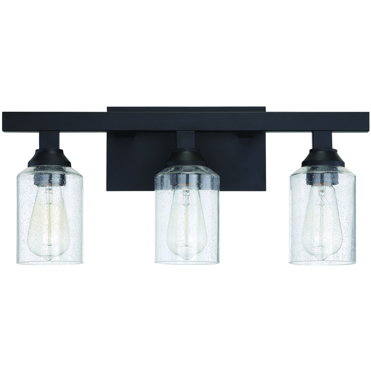 Neighborhood Chicago 3 Light 22 inch Flat Black Vanity Light Wall Light