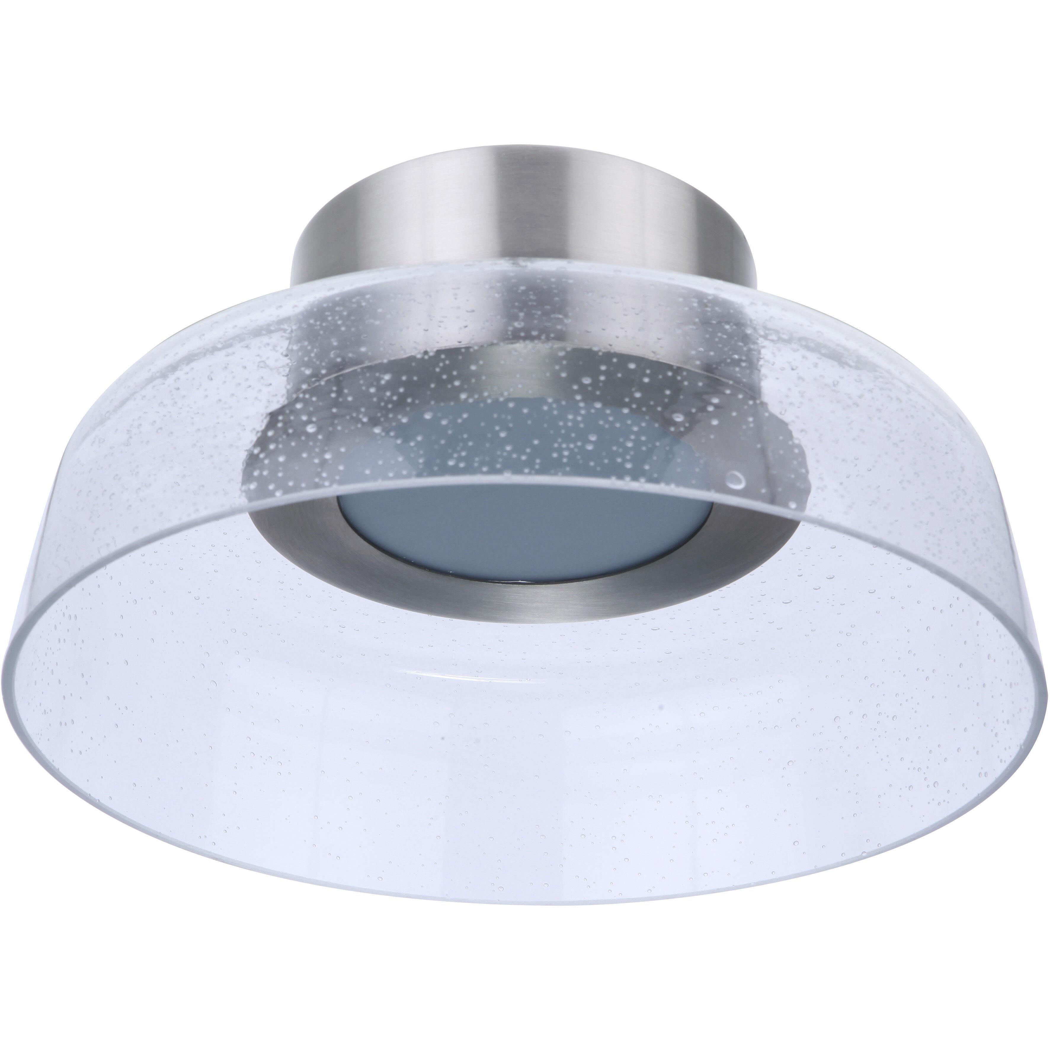 Centric LED 13.75 inch Brushed Polished Nickel Flushmount Ceiling Light