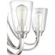Neighborhood Grace 5 Light 26 inch Brushed Polished Nickel Chandelier Ceiling Light in Clear Seeded, Neighborhood Collection