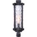 Pyrmont 1 Light 27 inch Oiled Bronze Gilded Outdoor Post Mount