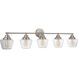 Neighborhood Essex 5 Light 48 inch Brushed Polished Nickel Vanity Light Wall Light, Neighborhood Collection