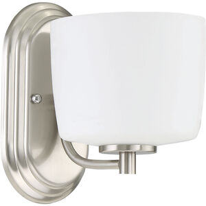 Clarendon 1 Light 6 inch Brushed Polished Nickel Wall Sconce Wall Light