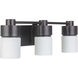Neighborhood District 3 Light 22.25 inch Bathroom Vanity Light