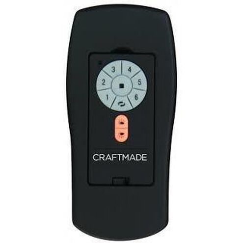 6-Speed Flat Black Control System