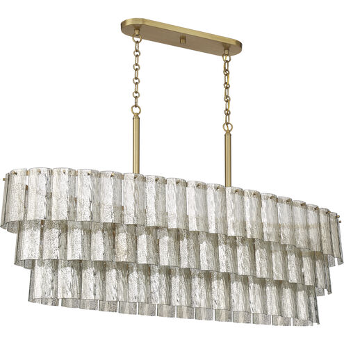 Museo Island Light Ceiling Light in Satin Brass