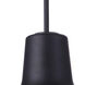 Briscoe 1 Light 17.91 inch Midnight Outdoor Pendant