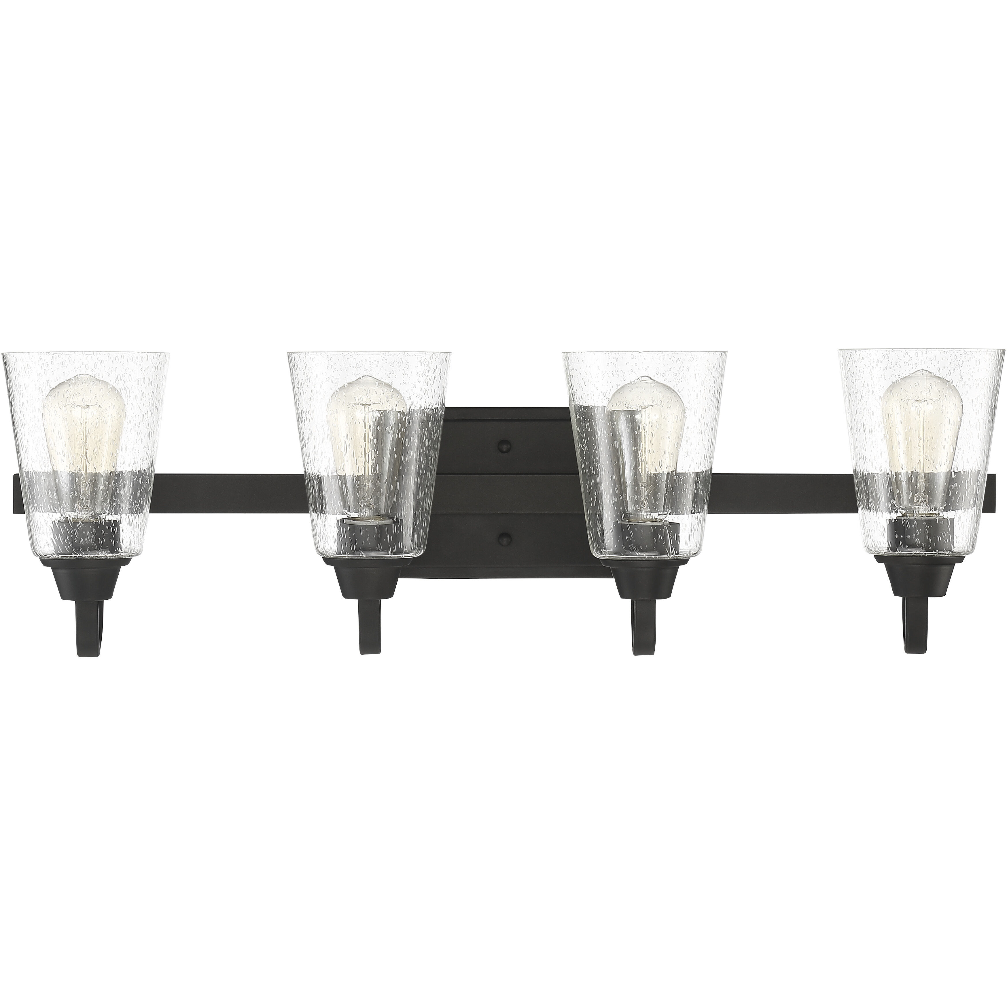 Neighborhood Grace 4 Light 28 inch Espresso Vanity Light Wall Light, Neighborhood Collection