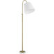 Girard 71.78 inch Satin Brass Floor Lamp Portable Light