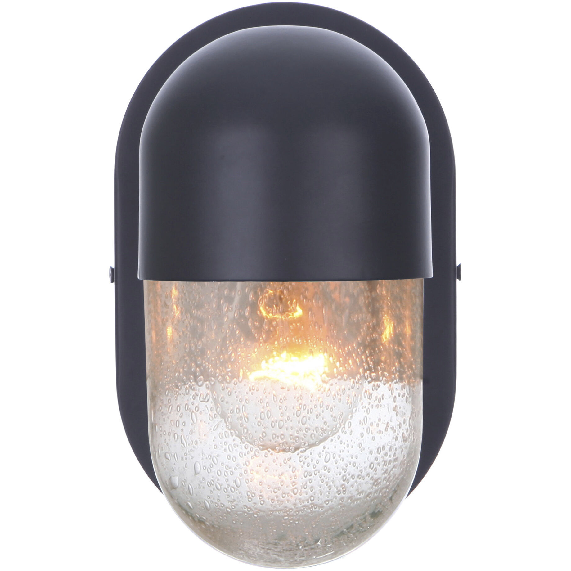 Pill 1 Light 5.25 inch Flat Black Wall Sconce Wall Light