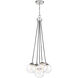 Neighborhood Que 5 Light 14.75 inch Chrome Pendant Ceiling Light